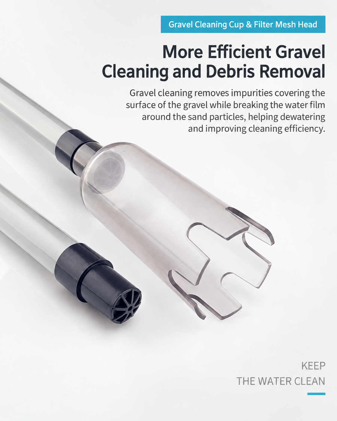 Electric Aquarium Gravel Cleaner