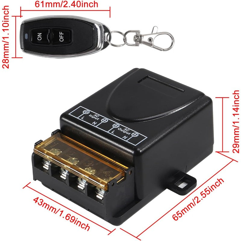 Heavy Duty Wireless Relay Switch