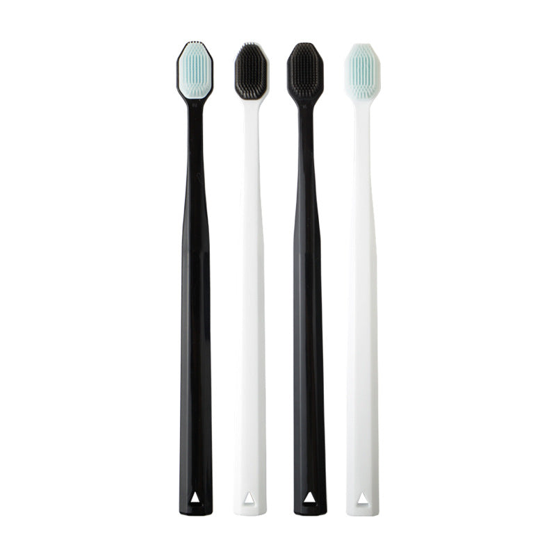 Nano toothbrush silicone adult home family pack combination pack dropshipping small head men's toothbrush soft bristles nano