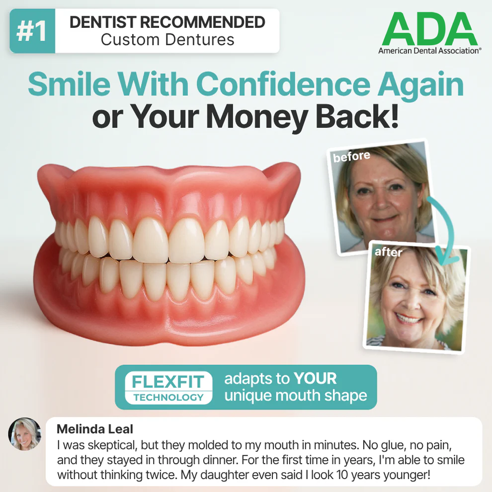 🌎Ends Today: 70% OFF! ⏰Evanlumeon™ Medical Full Denture with Strong Suctiond🦷Obtain American Dental Association (ADA) Certification