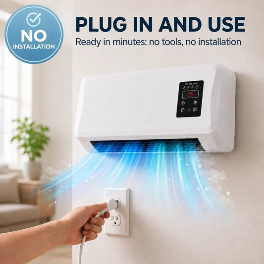 🔥Limited-Time Offer🔥evanlumeon™ Advanced Smart Climate Technology & Cooling System | Ductless Portable Air Conditioner—No Window Needed