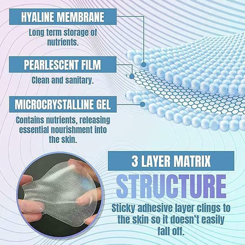 🛒🛍️✨50% OFF Hot Sale🏷️EvanLumeon® Freezing Mask, 5 Pairs, for Facial Nourishment🌱 and Wrinkle Removal Water Butterfly