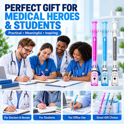 Syringe Shape Gel Pens