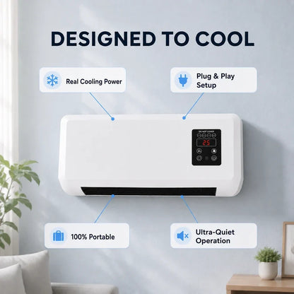 🔥Limited-Time Offer🔥evanlumeon™ Advanced Smart Climate Technology & Cooling System | Ductless Portable Air Conditioner—No Window Needed