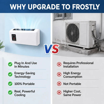 🔥Limited-Time Offer🔥evanlumeon™ Advanced Smart Climate Technology & Cooling System | Ductless Portable Air Conditioner—No Window Needed