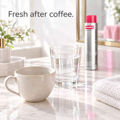 Evanlumeon® Stain Whitening Mouthwash 237 mL | Fresh Breath & Brighter Smile