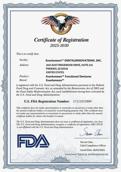 🌎Ends Today: 70% OFF! ⏰Evanlumeon™ Medical Full Denture with Strong Suctiond🦷Obtain American Dental Association (ADA) Certification
