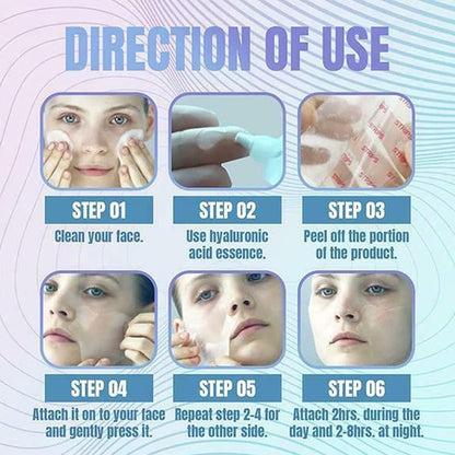 🛒🛍️✨50% OFF Hot Sale🏷️EvanLumeon® Freezing Mask, 5 Pairs, for Facial Nourishment🌱 and Wrinkle Removal Water Butterfly