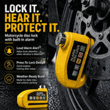 Keyless Alarm Disc Lock