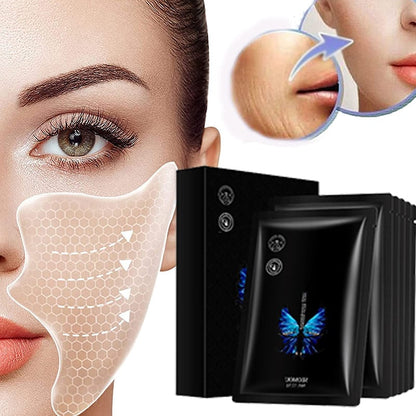 🛒🛍️✨50% OFF Hot Sale🏷️EvanLumeon® Freezing Mask, 5 Pairs, for Facial Nourishment🌱 and Wrinkle Removal Water Butterfly