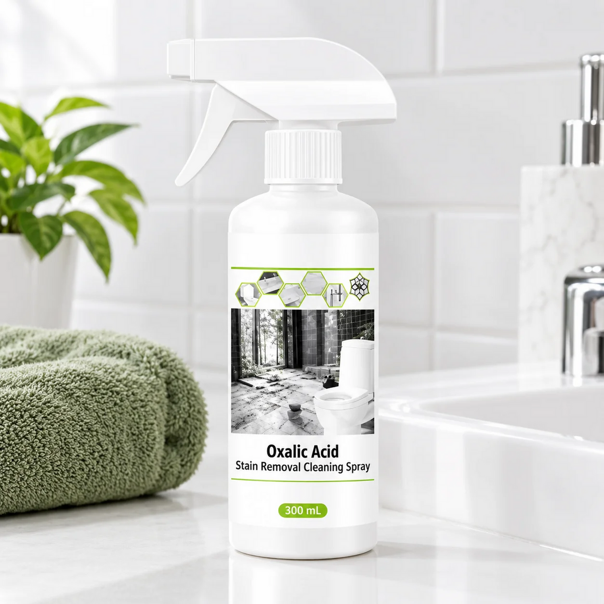 Oxalic Acid Stain Removal Cleaning Spray, 300 mL
